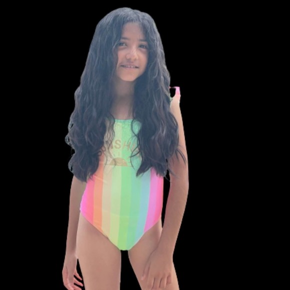 Swimsuit Girls Arcoiris Sizes 5 - Picture 9 of 9